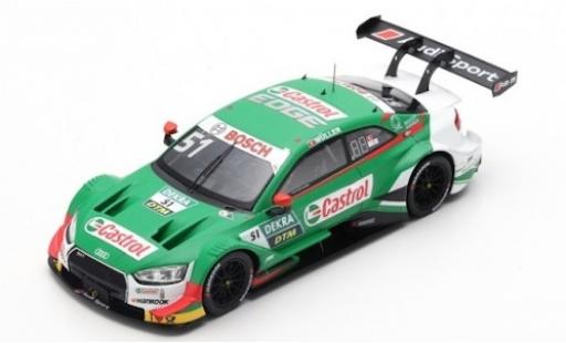 Coche miniatura Audi RS5 1/43 Spark RS 5 No.51 Sport Team Abt Sportsline Castrol DTM 2019 N.Müller Audi RS5 1/43 Spark RS 5 No.51 Sport Team Abt Sportsline Castrol DTM 2019 N.Müller coche miniatura