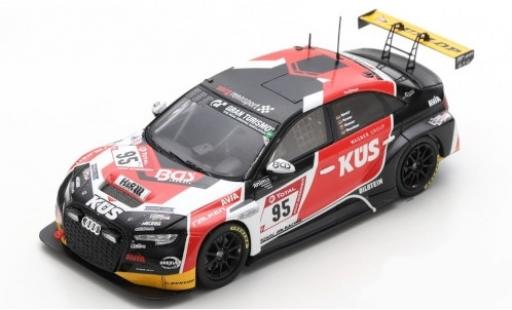 Audi RS3 1/43 Spark No.95 Team Avia Sorg Rennsport 24h Nürburgring 2019 P.Haener/C.Hewer/R.Speich/R.Waschkau coche miniatura