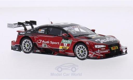 Coche miniatura Audi RS5 DTM 1/43 Spark DTM No.17 Sport Team Abt Sportsline Teufel DTM 2015 M.Molina Audi RS5 DTM 1/43 Spark DTM No.17 Sport Team Abt Sportsline Teufel DTM 2015 M.Molina coche miniatura