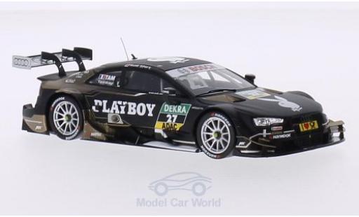 Coche miniatura Audi RS5 DTM 1/43 Spark DTM No.27 Sport Team Abt Sportsline Playboy DTM 2015 A.Tambay Audi RS5 DTM 1/43 Spark DTM No.27 Sport Team Abt Sportsline Playboy DTM 2015 A.Tambay coche miniatura