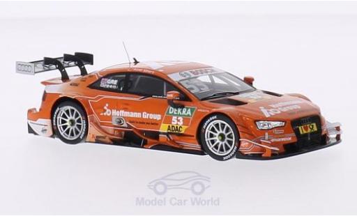 Coche miniatura Audi RS5 DTM 1/43 Spark DTM No.53 Sport Team Rosberg Hoffmann Group DTM J.Green Audi RS5 DTM 1/43 Spark DTM No.53 Sport Team Rosberg Hoffmann Group DTM J.Green coche miniatura