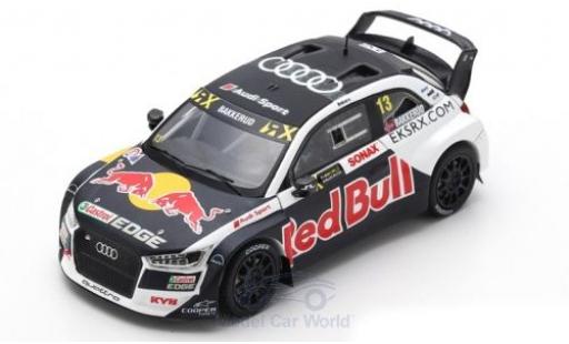 Coche miniatura Audi S1 1/43 Spark EKS RX quattro No.13 EKS Sport Red Bull World RX Großbritannien 2018 A.Bakkerud Audi S1 1/43 Spark EKS RX quattro No.13 EKS Sport Red Bull World RX Großbritannien 2018 A.Bakkerud coche miniatura