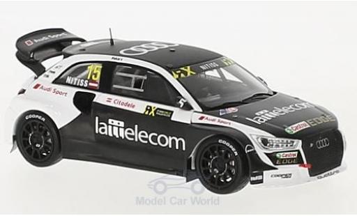 Coche miniatura Audi S1 1/43 Spark EKS RX quattro No.15 Rallye-Cross Rallye Portugal 2017 R.Nitiss Audi S1 1/43 Spark EKS RX quattro No.15 Rallye-Cross Rallye Portugal 2017 R.Nitiss coche miniatura