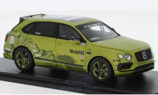 Coche miniatura Bentley Bentayga 1/43 Spark No.8 Pikes Peak Hill Climb 2018 SUV Production Record Time 10:49.902 R.Millen/C.Facetti Bentley Bentayga 1/43 Spark No.8 Pikes Peak Hill Climb 2018 SUV Production Record Time 10:49.902 R.Millen/C.Facetti coche miniatura