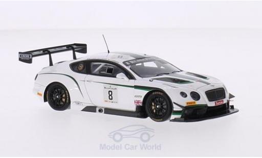 Coche miniatura Bentley Continental T 1/43 Spark GT3 RHD No.8 M-Sport 24h Spa 2014 A.Leclerc/J.D Ambrosio/D.Tappy Bentley Continental T 1/43 Spark GT3 RHD No.8 M-Sport 24h Spa 2014 A.Leclerc/J.D Ambrosio/D.Tappy coche miniatura