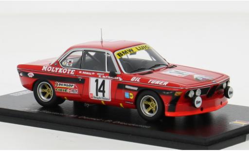 Bmw 3.0 1/43 Spark CSi No.14 24h Spa 1974 1:43 coche miniatura