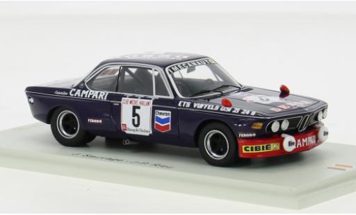 Bmw 3.0 1/43 Spark CSi No.5 24h Spa 1975 1:43 coche miniatura