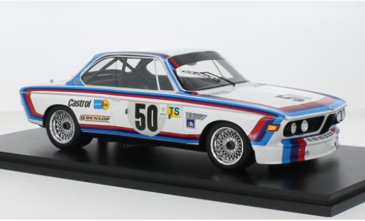 Bmw 3.0 1/18 Spark CSL No.50 Motorsport 24h Le Mans 1973 1:18 coche miniatura