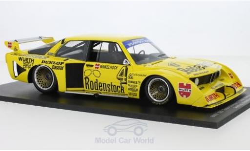 Coche miniatura Bmw 320 1/18 Spark Turbo No.4 Schnitzer Rodenstock DRM Nürburgring 1979 M.Winkelhock Bmw 320 1/18 Spark Turbo No.4 Schnitzer Rodenstock DRM Nürburgring 1979 M.Winkelhock coche miniatura