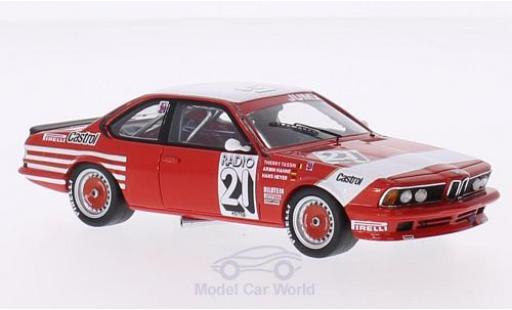 Bmw 635 1/43 Spark (E24) CSi No.21 Belgium Bastos 24h Spa 1983 Decals liegen bei T.Tassin/A.Hahne/H.Heyer coche miniatura