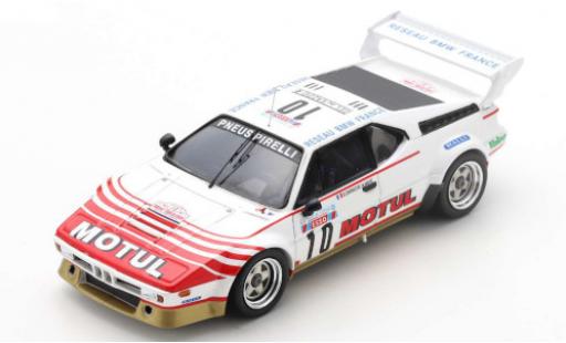 Coche miniatura Bmw M1 1/43 Spark No.10 Equipe France Motul Tour de Corse 1982 B.Darniche/A.Mahe Bmw M1 1/43 Spark No.10 Equipe France Motul Tour de Corse 1982 B.Darniche/A.Mahe coche miniatura