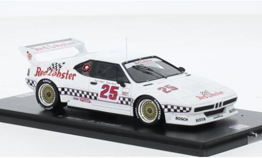 Bmw M1 1/43 Spark No.25 Red Lobster IMSA GTO 1981 1:43 coche miniatura
