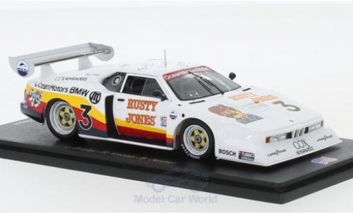 Coche miniatura Bmw M1 1/43 Spark No.3 Ocean Motors 24h Daytona 1980 J.Busby/B.Jenner/R.Knoop Bmw M1 1/43 Spark No.3 Ocean Motors 24h Daytona 1980 J.Busby/B.Jenner/R.Knoop coche miniatura