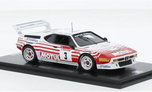 Bmw M1 1/43 Spark No.3 Rallye WM Tour de Corse 1983 1:43 coche miniatura