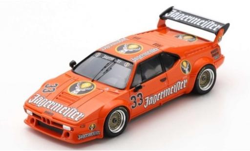 Coche miniatura Bmw M1 1/43 Spark No.33 Jägermeister Norisring 1982 K.König Bmw M1 1/43 Spark No.33 Jägermeister Norisring 1982 K.König coche miniatura