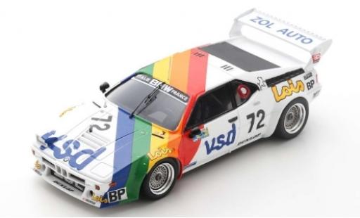 Coche miniatura Bmw M1 1/43 Spark No.72 Zol'Auto VSD 24h Le Mans 1981 P-F.Rousselot/F.Servanin/L.Ferrier Bmw M1 1/43 Spark No.72 Zol'Auto VSD 24h Le Mans 1981 P-F.Rousselot/F.Servanin/L.Ferrier coche miniatura