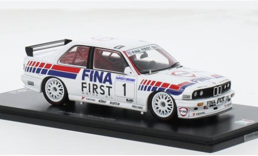 Coche miniatura Bmw M3 1/43 Spark (E30) No.1 Fina Superturismo Monza 1992 1:43 Bmw M3 1/43 Spark (E30) No.1 Fina Superturismo Monza 1992 1:43 coche miniatura
