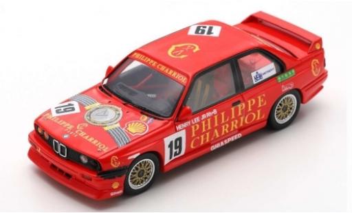 Coche miniatura Bmw M3 1/43 Spark (E30) No.19 Ghiaspeed Philippe Charriol Macau Guia Race 1991 H.Lee Jr. Bmw M3 1/43 Spark (E30) No.19 Ghiaspeed Philippe Charriol Macau Guia Race 1991 H.Lee Jr. coche miniatura