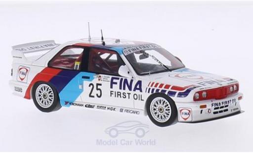 Coche miniatura Bmw M3 E30 1/43 Spark (E30) No.25 M Team Schnitzer Fina 24h Spa 1990 J.Cecotto/F.Giroix/M.Oestreich Bmw M3 E30 1/43 Spark (E30) No.25 M Team Schnitzer Fina 24h Spa 1990 J.Cecotto/F.Giroix/M.Oestreich coche miniatura