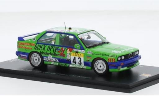 Bmw M3 1/43 Spark (E30) No.43 Luby Sport Alpina 24h Spa 1992 1:43 coche miniatura