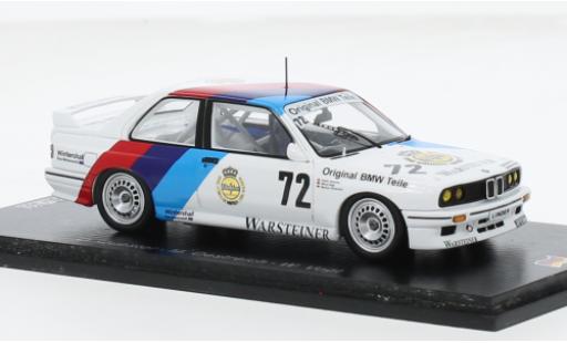 Coche miniatura Bmw M3 1/43 Spark (E30) No.72 24h Nürburgring 1987 1:43 Bmw M3 1/43 Spark (E30) No.72 24h Nürburgring 1987 1:43 coche miniatura