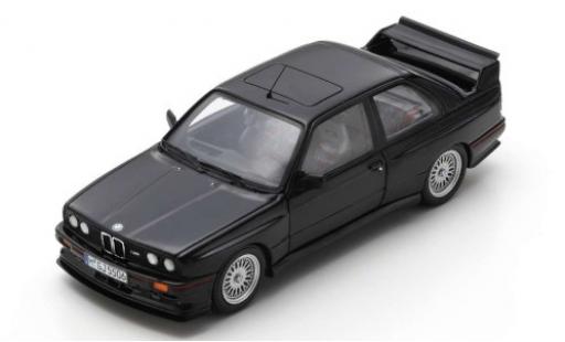 Coche miniatura Bmw M3 1/43 Spark (E30) Sport Evolution negro 1990 Bmw M3 1/43 Spark (E30) Sport Evolution negro 1990 coche miniatura