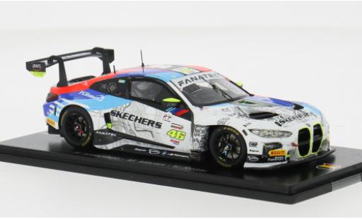 Coche miniatura Bmw M4 1/43 Spark GT3 24h Spa 2024 Team WRT #46 1:43 Bmw M4 1/43 Spark GT3 24h Spa 2024 Team WRT #46 1:43 coche miniatura