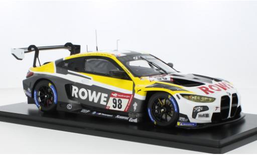 Coche miniatura Bmw M4 1/18 Spark GT3 No.98 ROWE Racing 24h Nürburgring 2023 1:18 Bmw M4 1/18 Spark GT3 No.98 ROWE Racing 24h Nürburgring 2023 1:18 coche miniatura