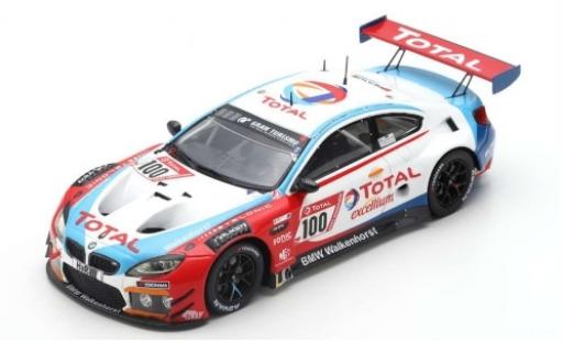 Bmw M6 1/43 Spark GT3 No.100 Walkenhorst Motorsport Total 24h Nürburgring 2019 H.Walkenhorst/A.Ziegler/J.Schmidt-Staade/J.Tresson coche miniatura