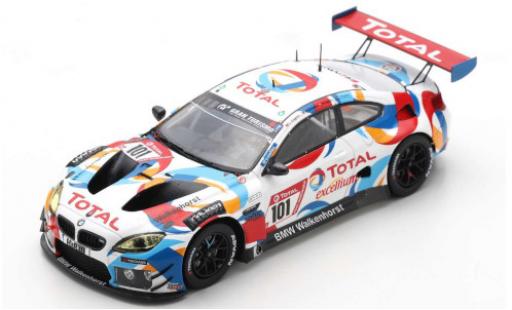 Bmw M6 1/43 Spark GT3 No.101 Walkenhorst Motorsports Total 24h Nürburgring 2020 C.Krognes/D.Pittard/M.Jensen/J.Pepper coche miniatura
