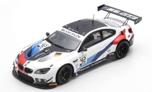 Coche miniatura Bmw M6 1/43 Spark GT3 No.42 Team Schnitzer 24h Spa 2019 M.Tomczyk/J.Edwards/A.Farfus Bmw M6 1/43 Spark GT3 No.42 Team Schnitzer 24h Spa 2019 M.Tomczyk/J.Edwards/A.Farfus coche miniatura