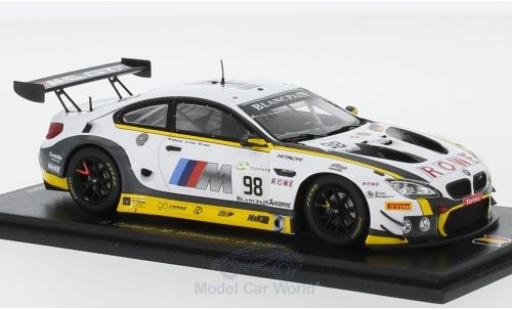 Coche miniatura Bmw M6 1/43 Spark GT3 No.98 ROWE Racing 24h Spa 2018 R.Collard/M.Wittmann/J.Krohn Bmw M6 1/43 Spark GT3 No.98 ROWE Racing 24h Spa 2018 R.Collard/M.Wittmann/J.Krohn coche miniatura