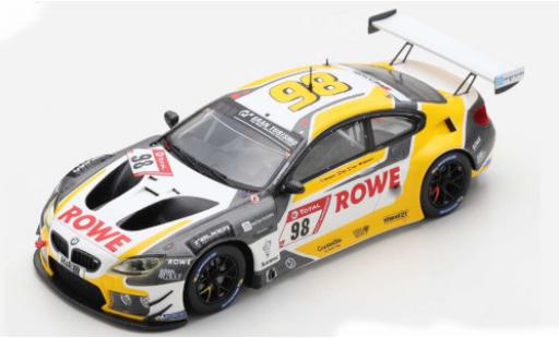 Coche miniatura Bmw M6 1/43 Spark GT3 No.98 Rowe Racing ROWE 24h Nürburgring 2020 M.Wittmann/T.Blomqvist/P.Eng Bmw M6 1/43 Spark GT3 No.98 Rowe Racing ROWE 24h Nürburgring 2020 M.Wittmann/T.Blomqvist/P.Eng coche miniatura