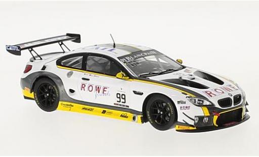 Bmw M6 1/43 Spark GT3 No.99 Rowe Racing 24h Spa 2016 A.Sims/P.Eng/M.Martin coche miniatura