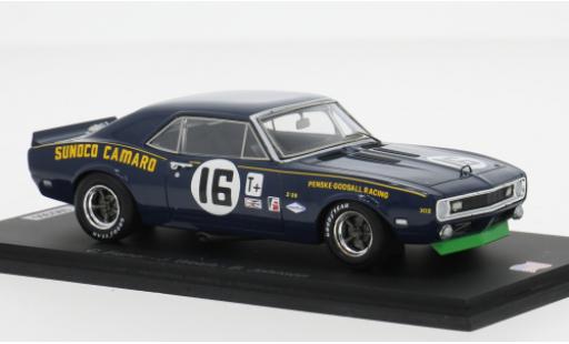 Coche miniatura Chevrolet Camaro 1/43 Spark 12h Sebring 1968 #16 1:43 Chevrolet Camaro 1/43 Spark 12h Sebring 1968 #16 1:43 coche miniatura