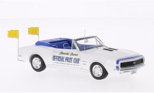 Coche miniatura Chevrolet Camaro 1/43 Spark Convertible Pace Car Indianapolis 500 blanco 1967 Chevrolet Camaro 1/43 Spark Convertible Pace Car Indianapolis 500 blanco 1967 coche miniatura