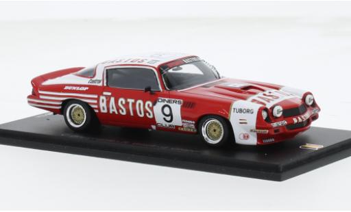 Coche miniatura Chevrolet Camaro 1/43 Spark Z28 No.9 Bastos S.Power Racing Bastos 24h Spa 1981 1:43 Chevrolet Camaro 1/43 Spark Z28 No.9 Bastos S.Power Racing Bastos 24h Spa 1981 1:43 coche miniatura