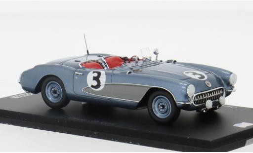 Coche miniatura Chevrolet Corvette 1/43 Spark (C1) No.3 12h Sebring 1956 1:43 Chevrolet Corvette 1/43 Spark (C1) No.3 12h Sebring 1956 1:43 coche miniatura
