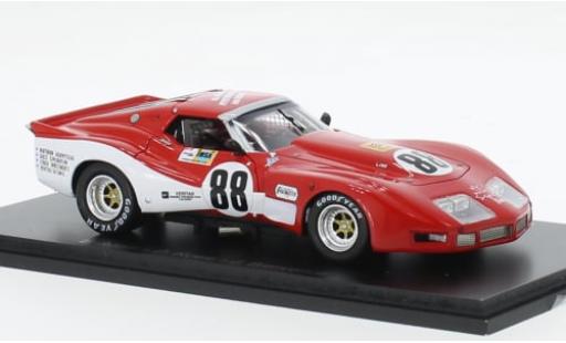 Coche miniatura Chevrolet Corvette 1/43 Spark (C3) No.88 24h Le Mans 1980 1:43 Chevrolet Corvette 1/43 Spark (C3) No.88 24h Le Mans 1980 1:43 coche miniatura