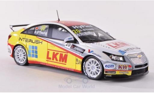 Coche miniatura Chevrolet Cruze 2012 1/43 Spark 1.6T No.20 LKM WTCC Macau 2012 D.O Young Chevrolet Cruze 2012 1/43 Spark 1.6T No.20 LKM WTCC Macau 2012 D.O Young coche miniatura