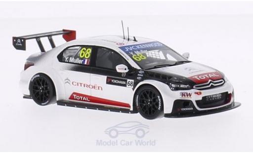 Coche miniatura Citroen C Elysee 1/43 Spark -Elysee WT No.68 Racing WT Marokko 2015 Y.Muller Citroen C Elysee 1/43 Spark -Elysee WT No.68 Racing WT Marokko 2015 Y.Muller coche miniatura