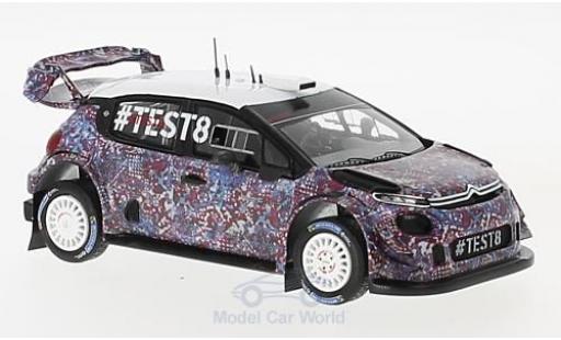 Citroen C3 1/43 Spark WRC WRC 2017 Test Car coche miniatura
