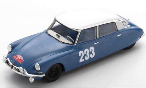 Coche miniatura Citroen DS 1/43 Spark 19 No.233 Rallye Monte Carlo 1963 P.Toivonen/A.Järvi Citroen DS 1/43 Spark 19 No.233 Rallye Monte Carlo 1963 P.Toivonen/A.Järvi coche miniatura