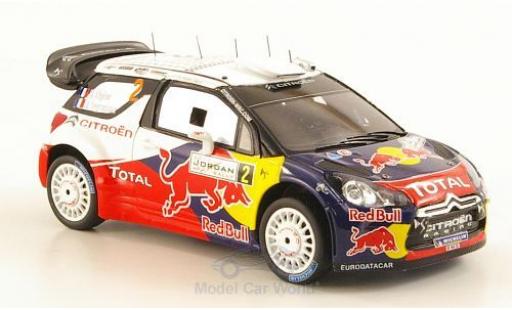 Coche miniatura DS Automobiles DS3 1/43 Spark Citroen WRC No.2 Total Rallye Jordanien 2011 S.Ogier / J.Ingrassia DS Automobiles DS3 1/43 Spark Citroen WRC No.2 Total Rallye Jordanien 2011 S.Ogier / J.Ingrassia coche miniatura