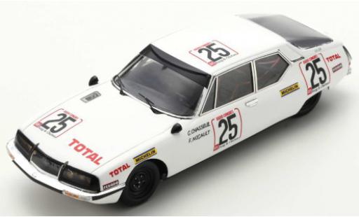 Citroen SM 1/43 Spark No.25 24h Spa 1974 C.Chasseuil/F.Migault coche miniatura