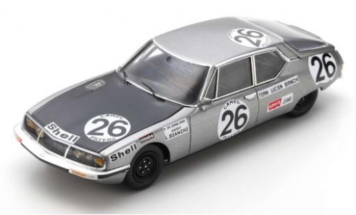 Citroen SM 1/43 Spark No.26 Team Lucien Bianchi 24h Spa 1971 R.de Jamblinne/Bagrit coche miniatura