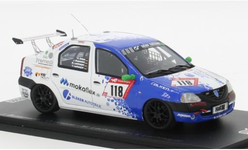 Dacia Logan 1/43 Spark No.118 Team SwiftWing.de 24h Nürburgring 2022 1:43 coche miniatura