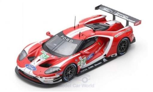 Coche miniatura Ford GT 1/43 Spark No.67 Chip Ganassi Team UK 24h Le Mans 2019 A.Priaulx/H.Tincknell/J. Bomarito Ford GT 1/43 Spark No.67 Chip Ganassi Team UK 24h Le Mans 2019 A.Priaulx/H.Tincknell/J. Bomarito coche miniatura