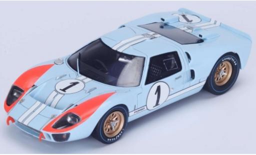 Coche miniatura Ford GT40 1/18 Spark MkII No.1 24h Le Mans 1966 K.Miles/D.Hulme Ford GT40 1/18 Spark MkII No.1 24h Le Mans 1966 K.Miles/D.Hulme coche miniatura