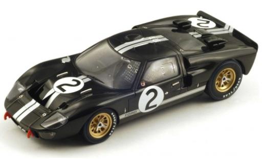 Coche miniatura Ford GT40 1/18 Spark MkII No.2 24h Le Mans 1966 B.McLaren/C.Amon Ford GT40 1/18 Spark MkII No.2 24h Le Mans 1966 B.McLaren/C.Amon coche miniatura